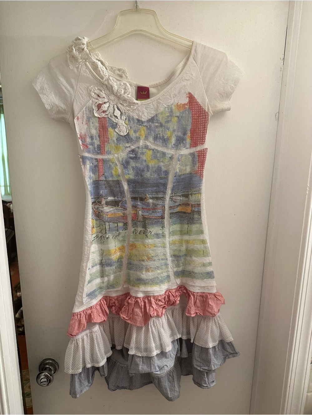 Save the Queen Mini Dress